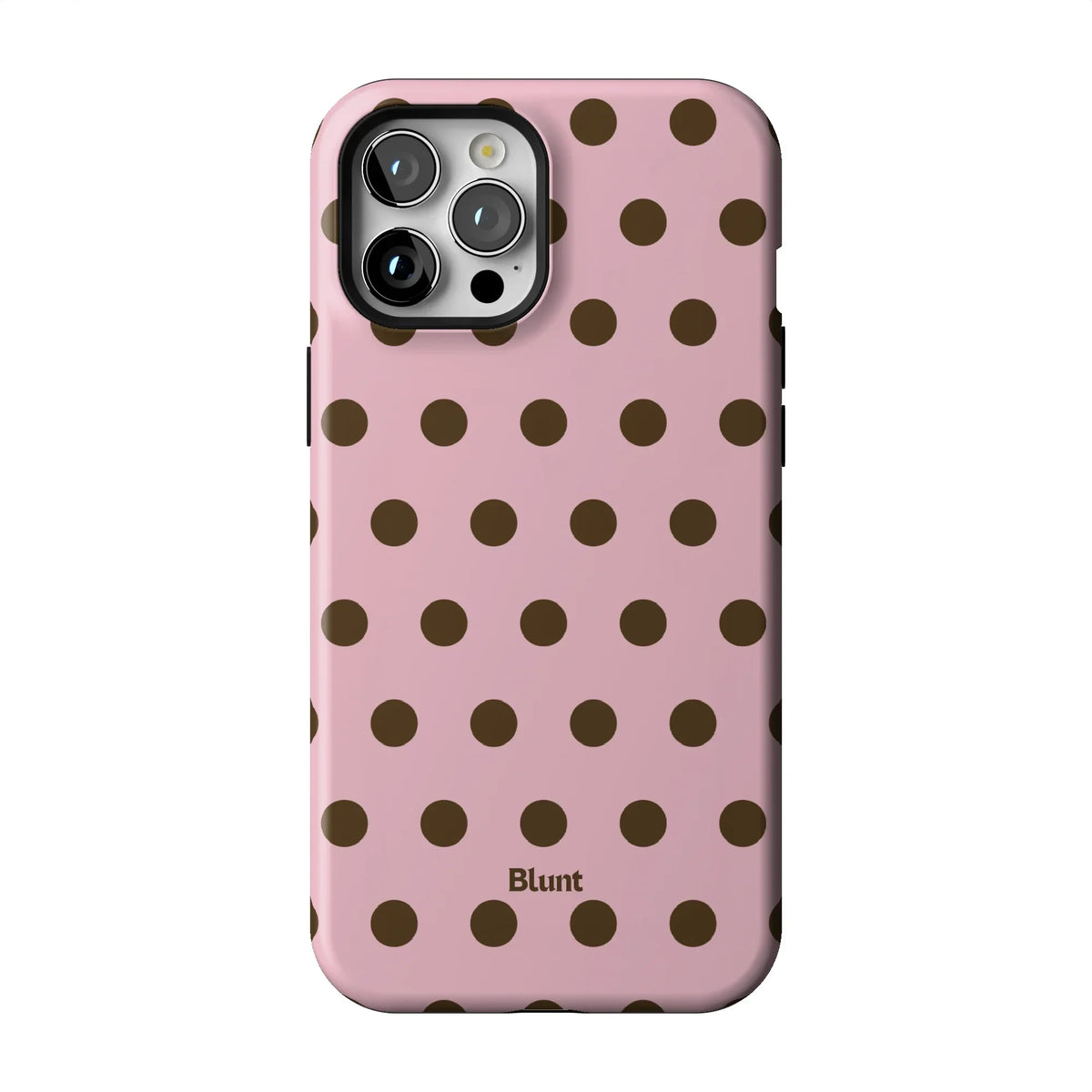 Blush Polka iPhone Case