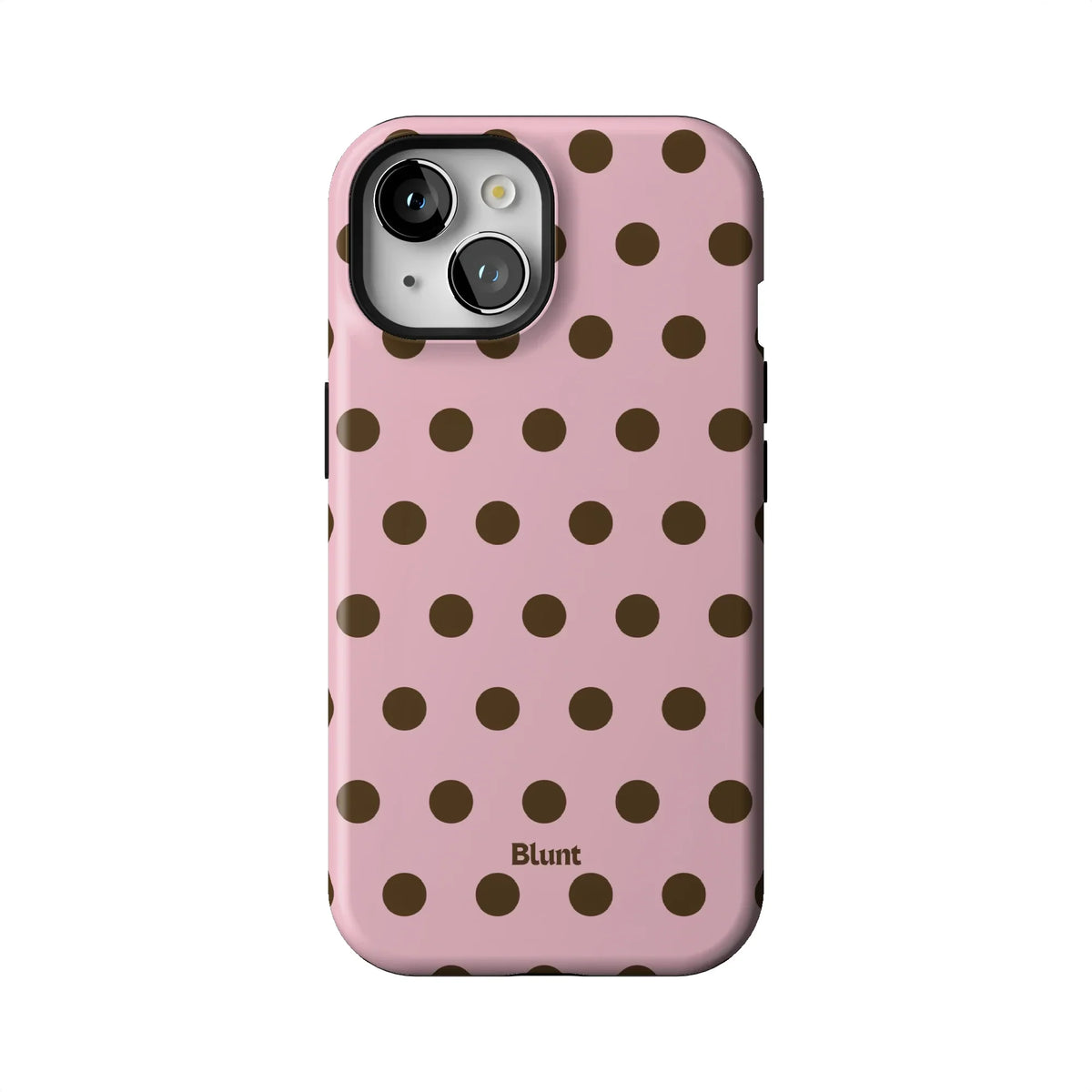 Blush Polka iPhone Case