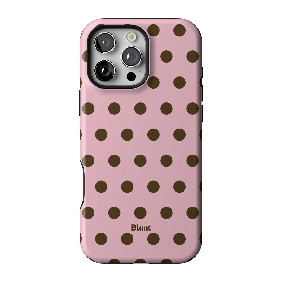 Blush Polka iPhone Case