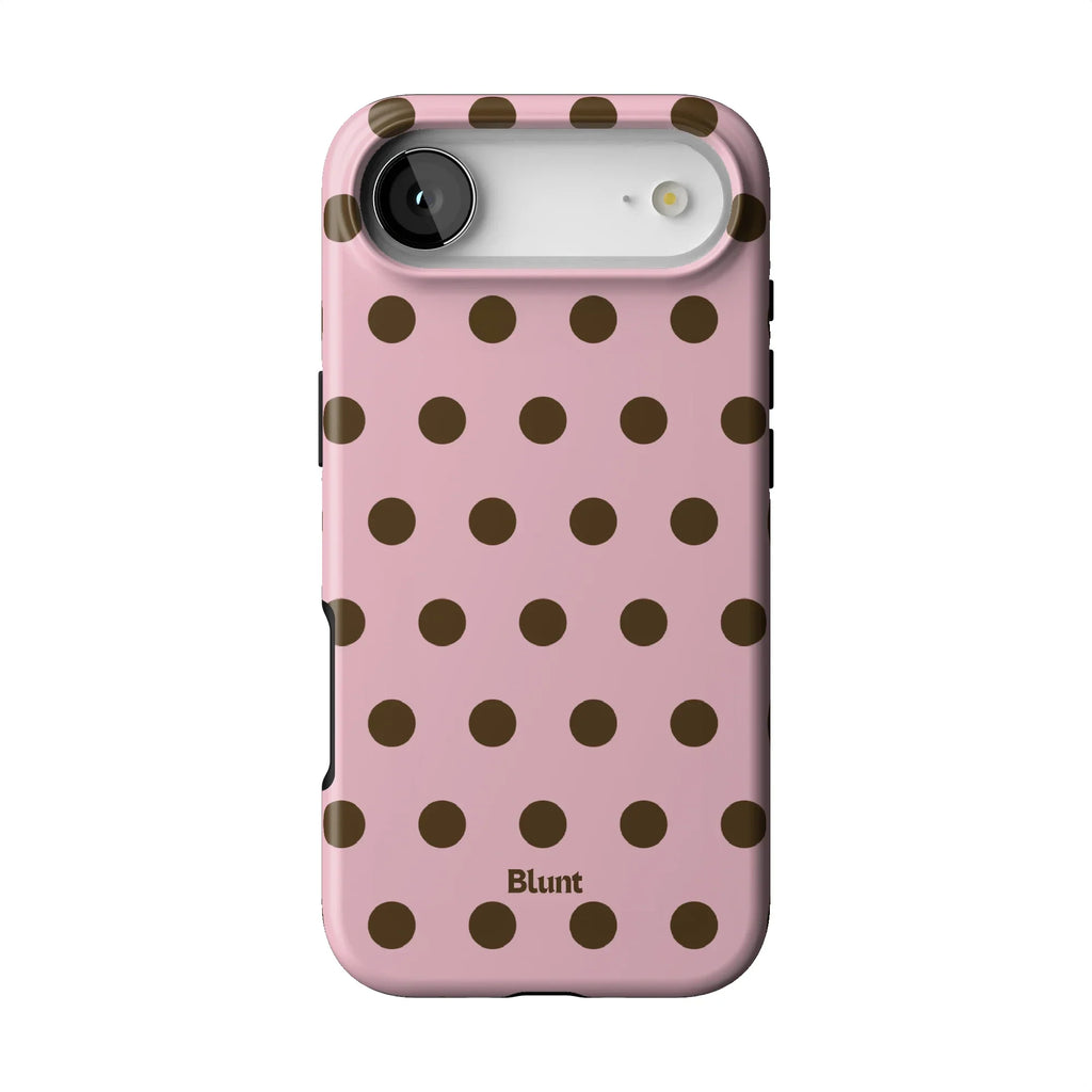 Blush Polka iPhone Case