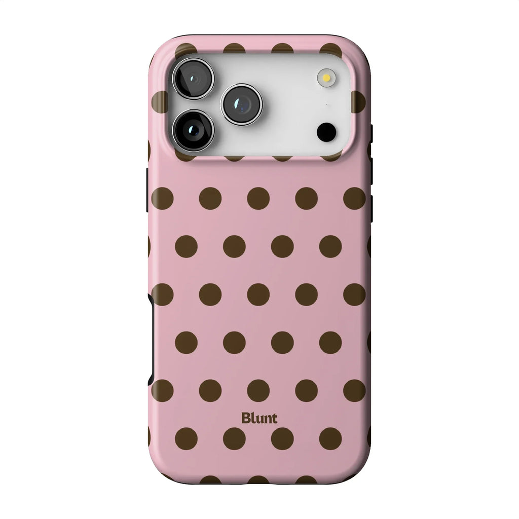 Blush Polka iPhone Case