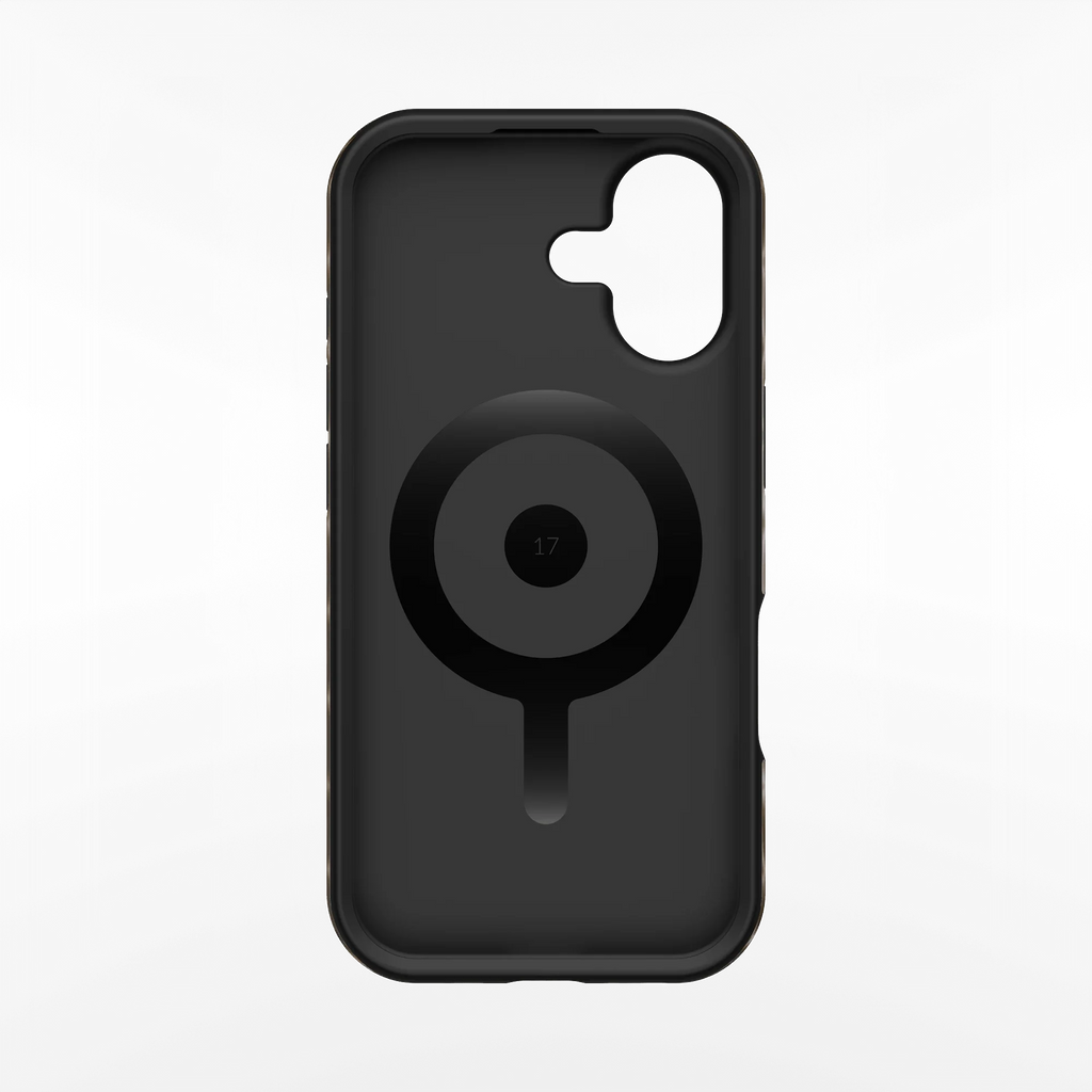 Brown Ripple iPhone Case