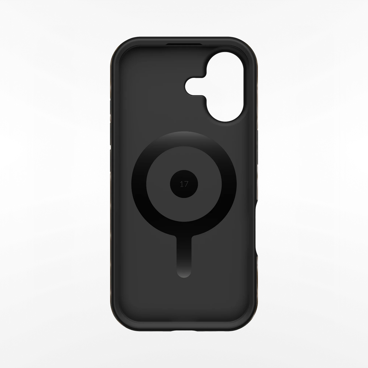 Brown Ripple iPhone Case