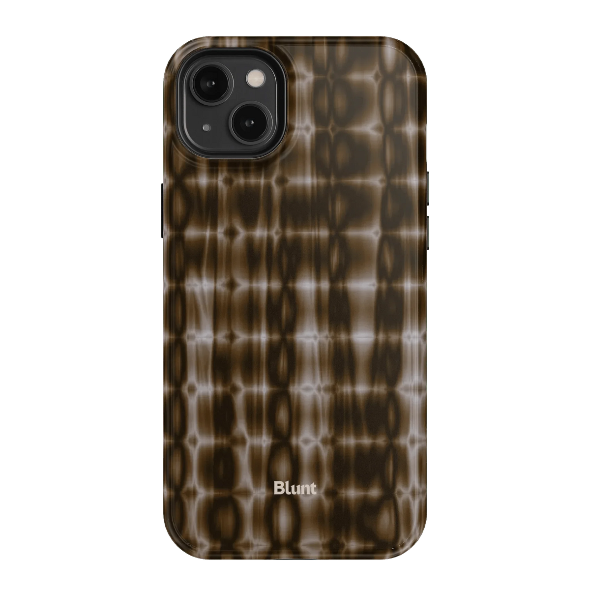 Brown Ripple iPhone Case