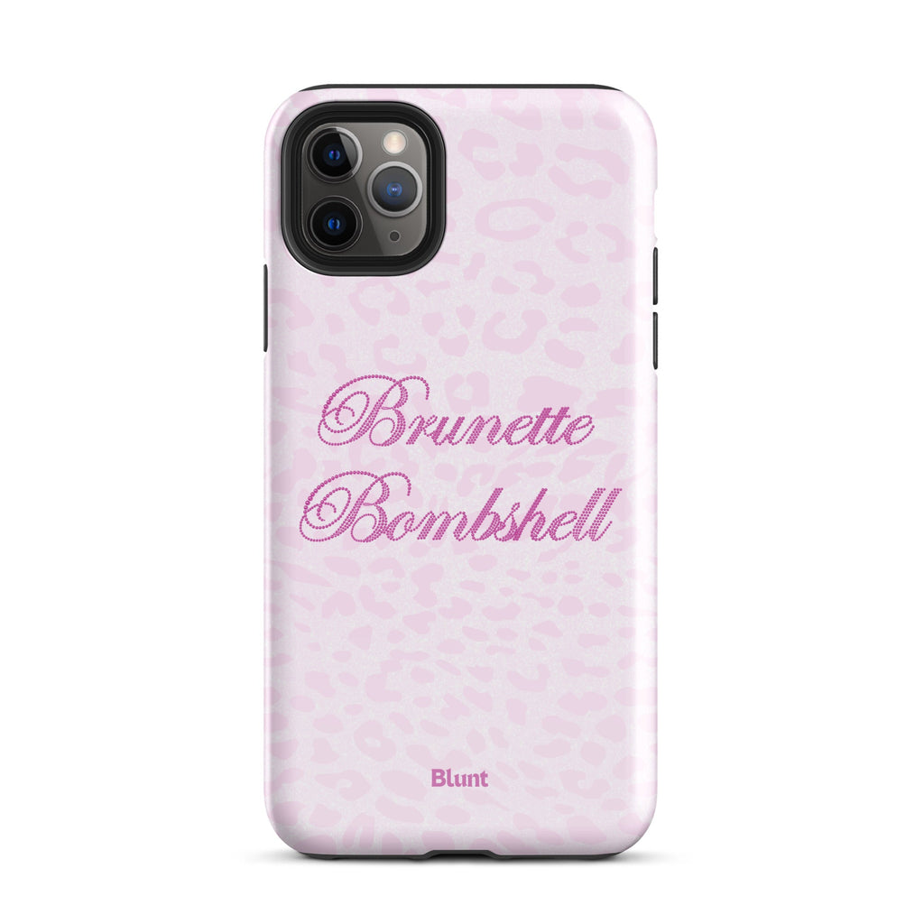 Brunette Bombshell iPhone Case