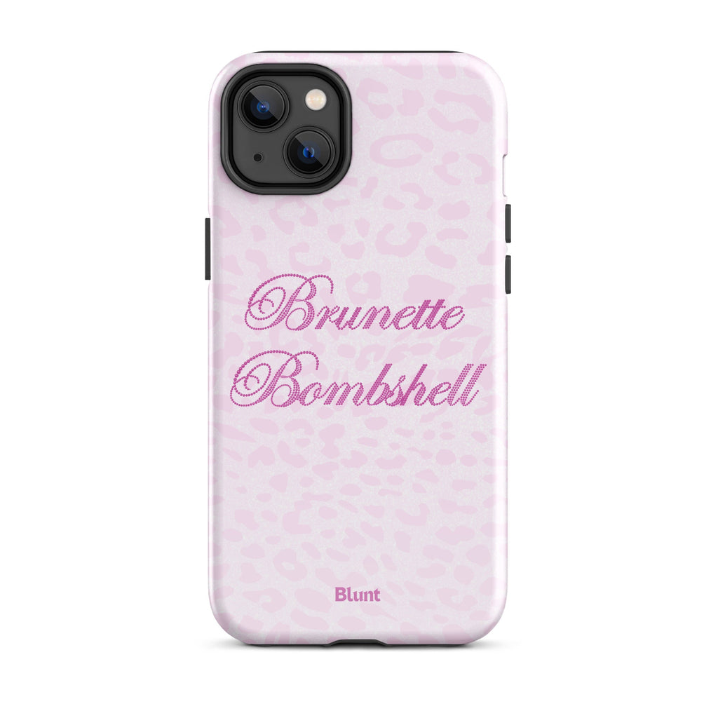 Brunette Bombshell iPhone Case