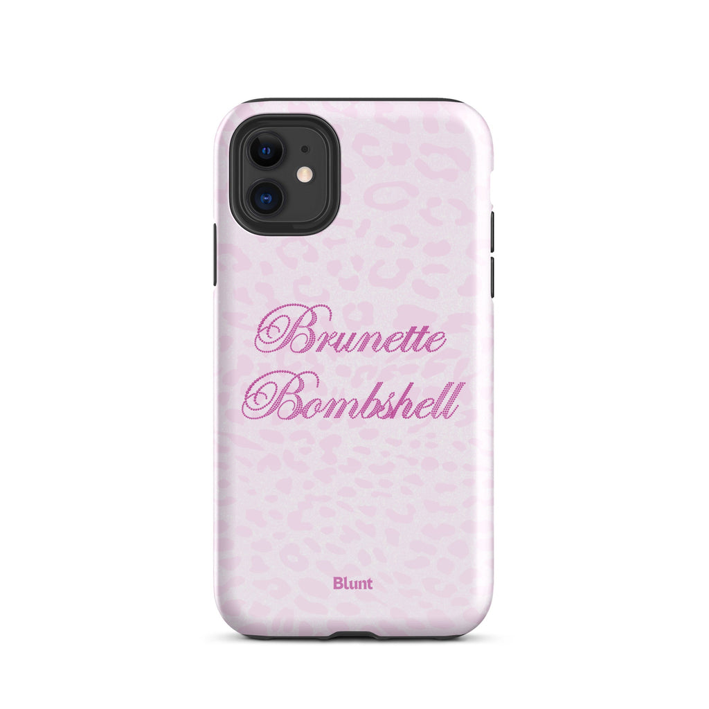 Brunette Bombshell iPhone Case