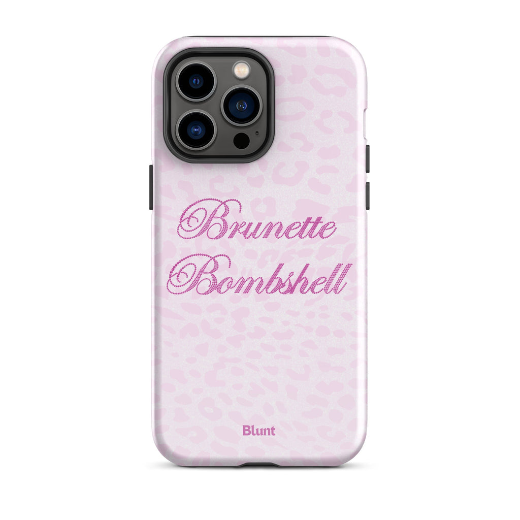 Brunette Bombshell iPhone Case