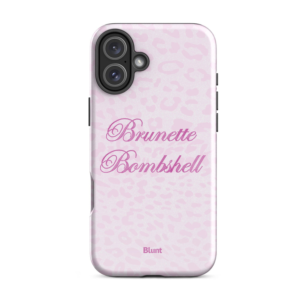 Brunette Bombshell iPhone Case