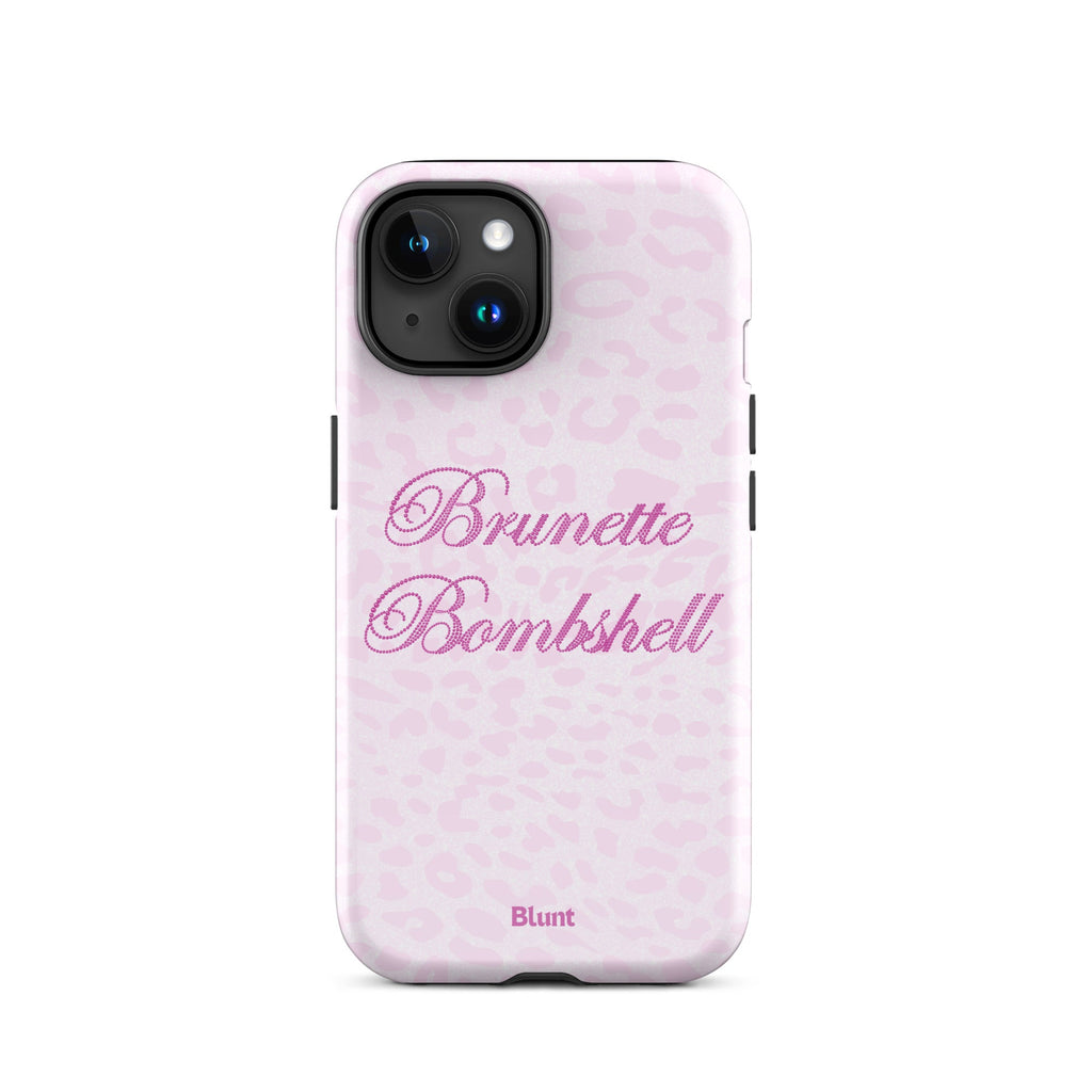 Brunette Bombshell iPhone Case