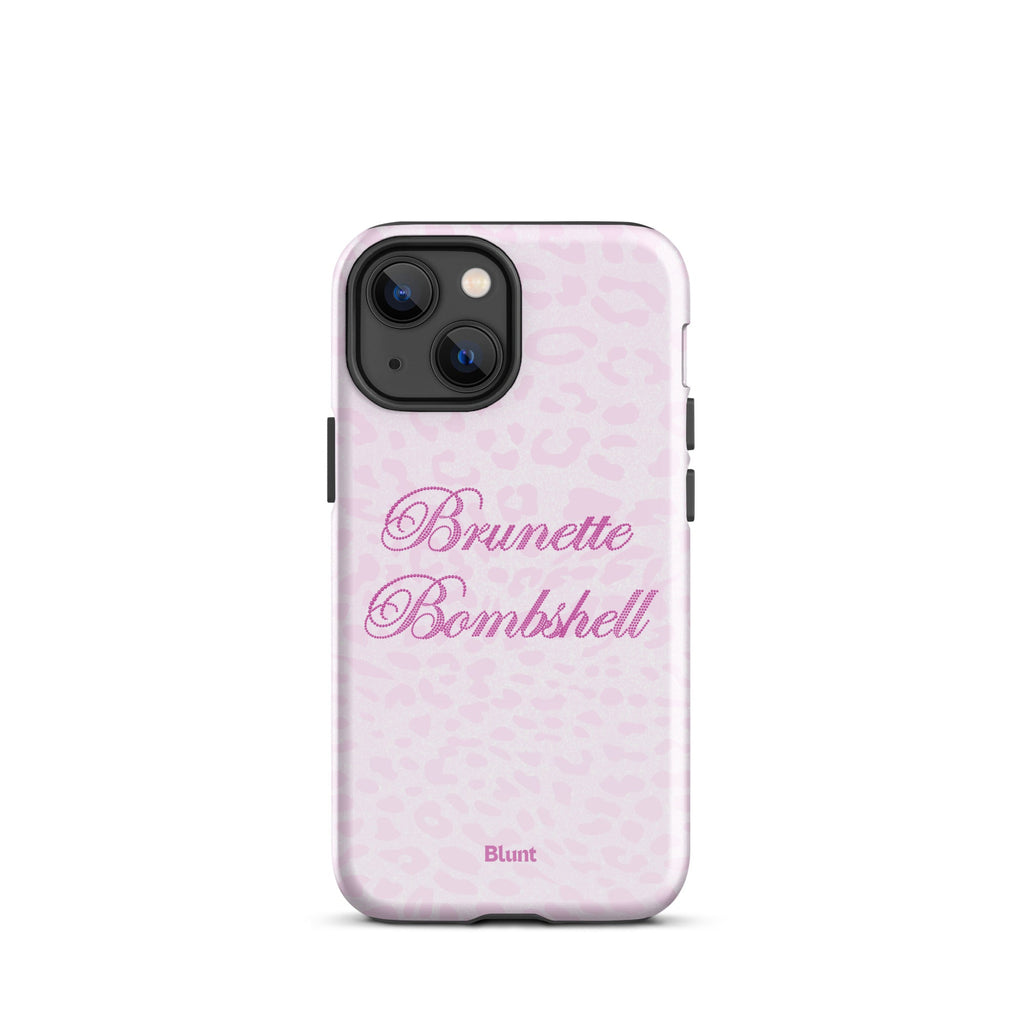 Brunette Bombshell iPhone Case