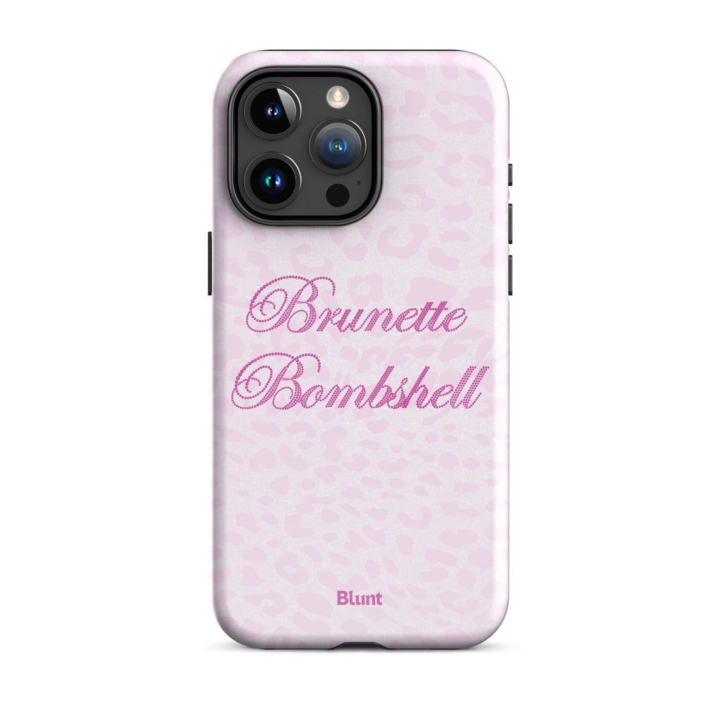 Brunette Bombshell iPhone Case