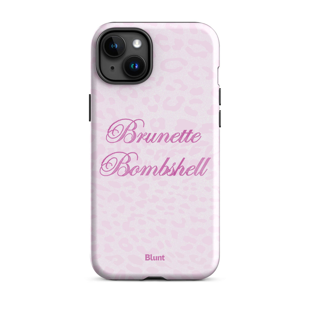 Brunette Bombshell iPhone Case