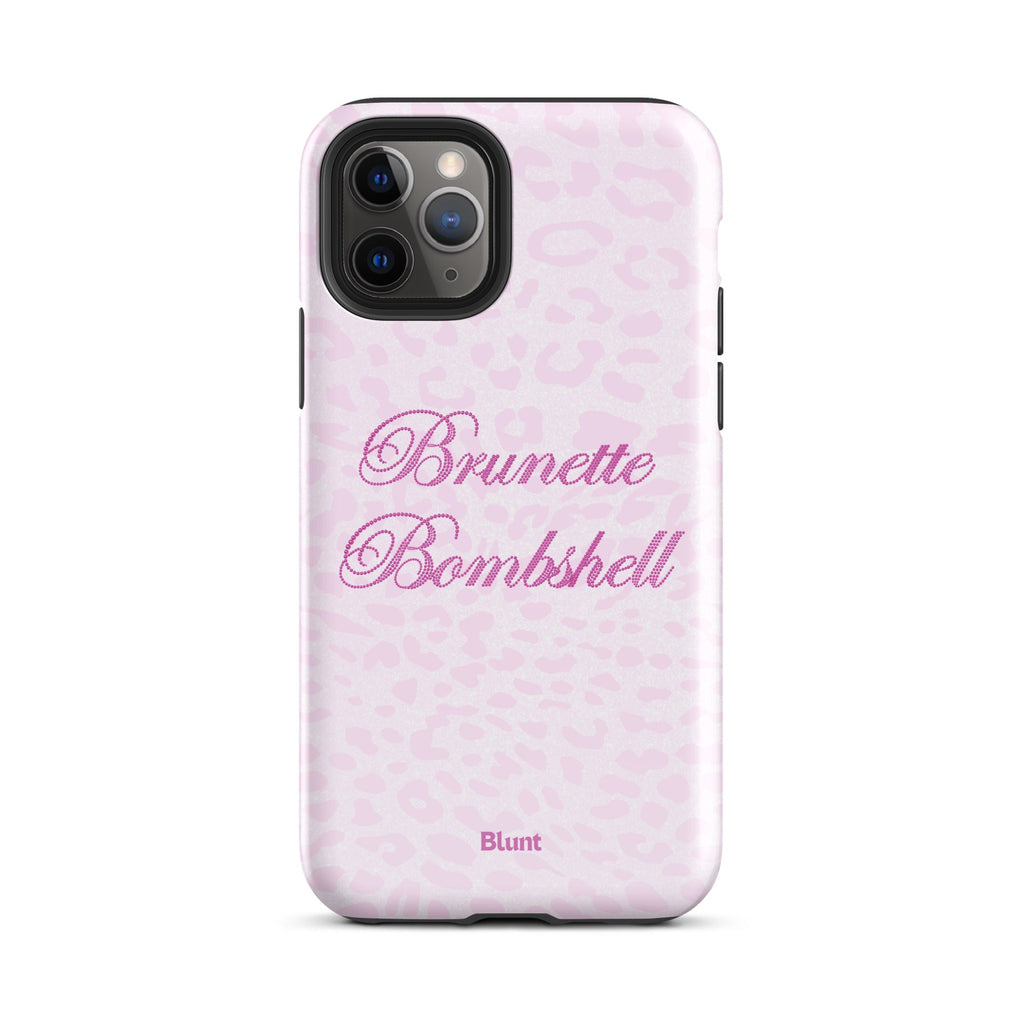 Brunette Bombshell iPhone Case