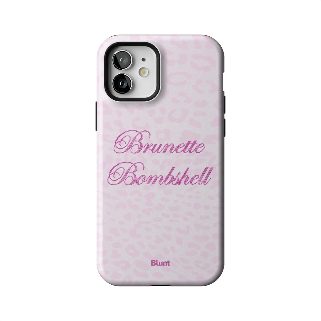 Brunette Bombshell iPhone Case