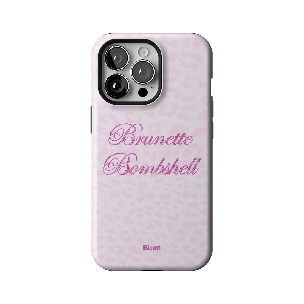 Brunette Bombshell iPhone Case