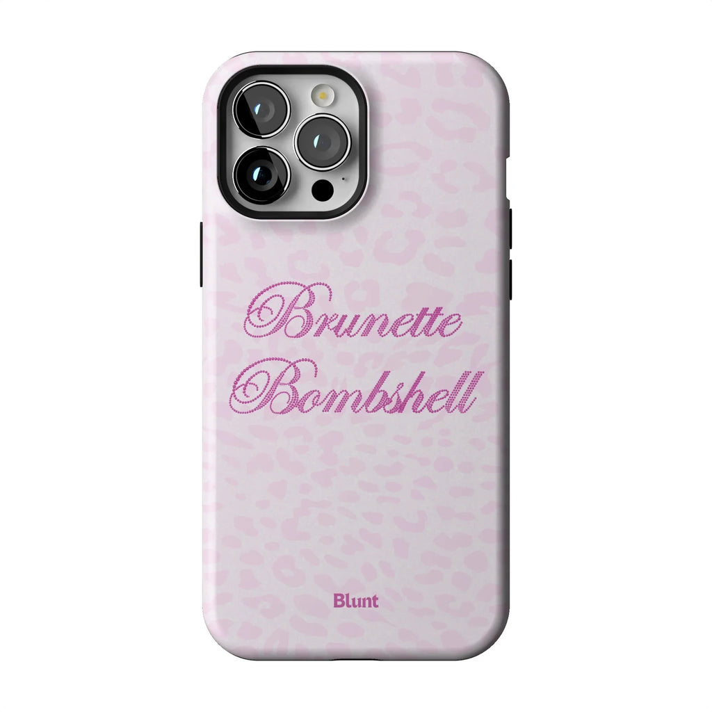 Brunette Bombshell iPhone Case