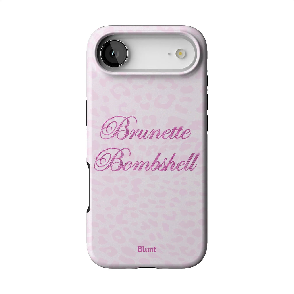 Brunette Bombshell iPhone Case