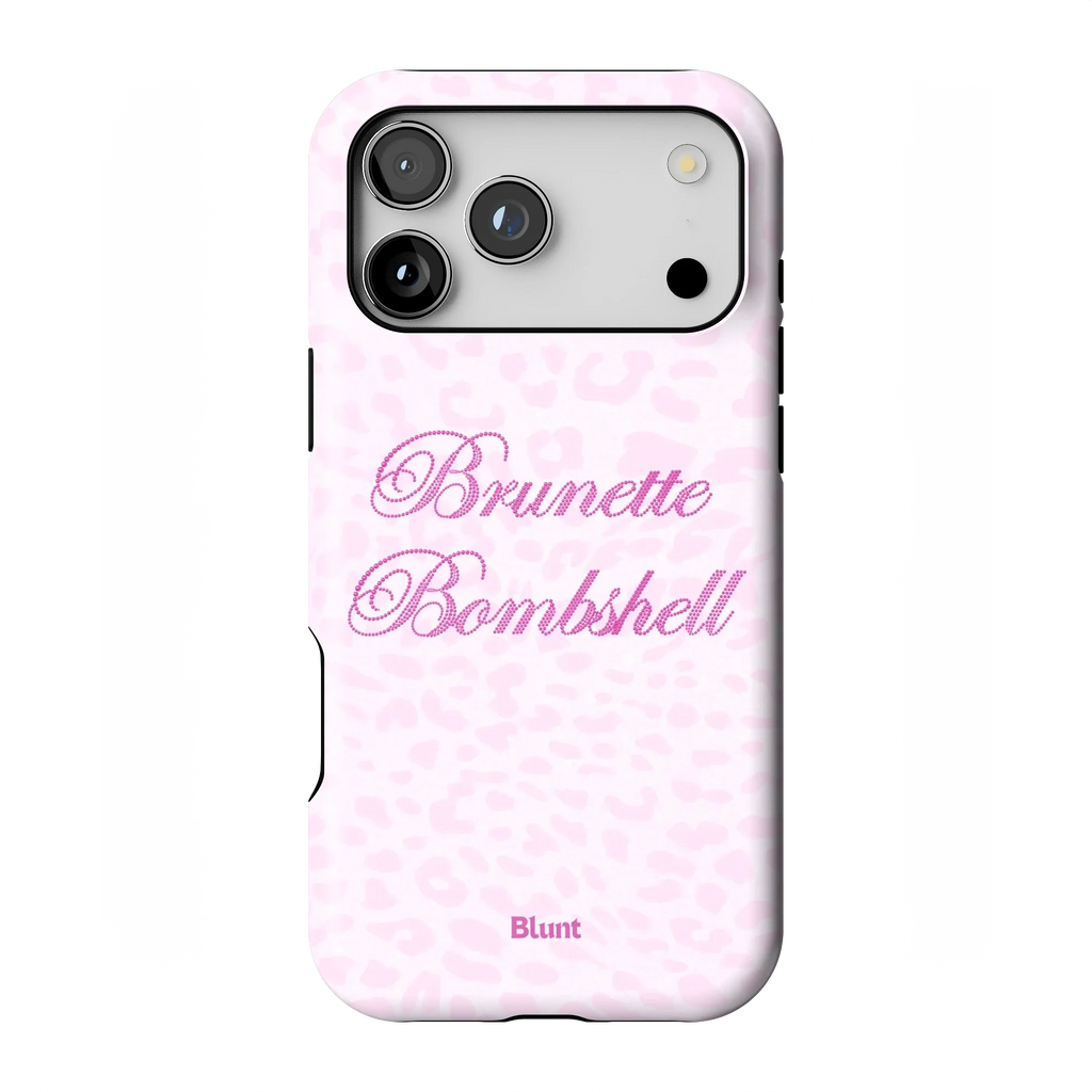 Brunette Bombshell iPhone Case