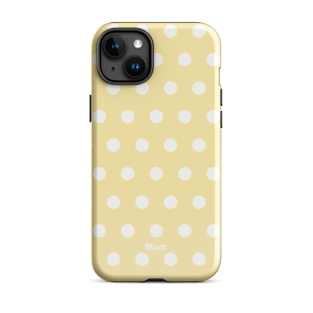 Butter Cream Polka iPhone Case