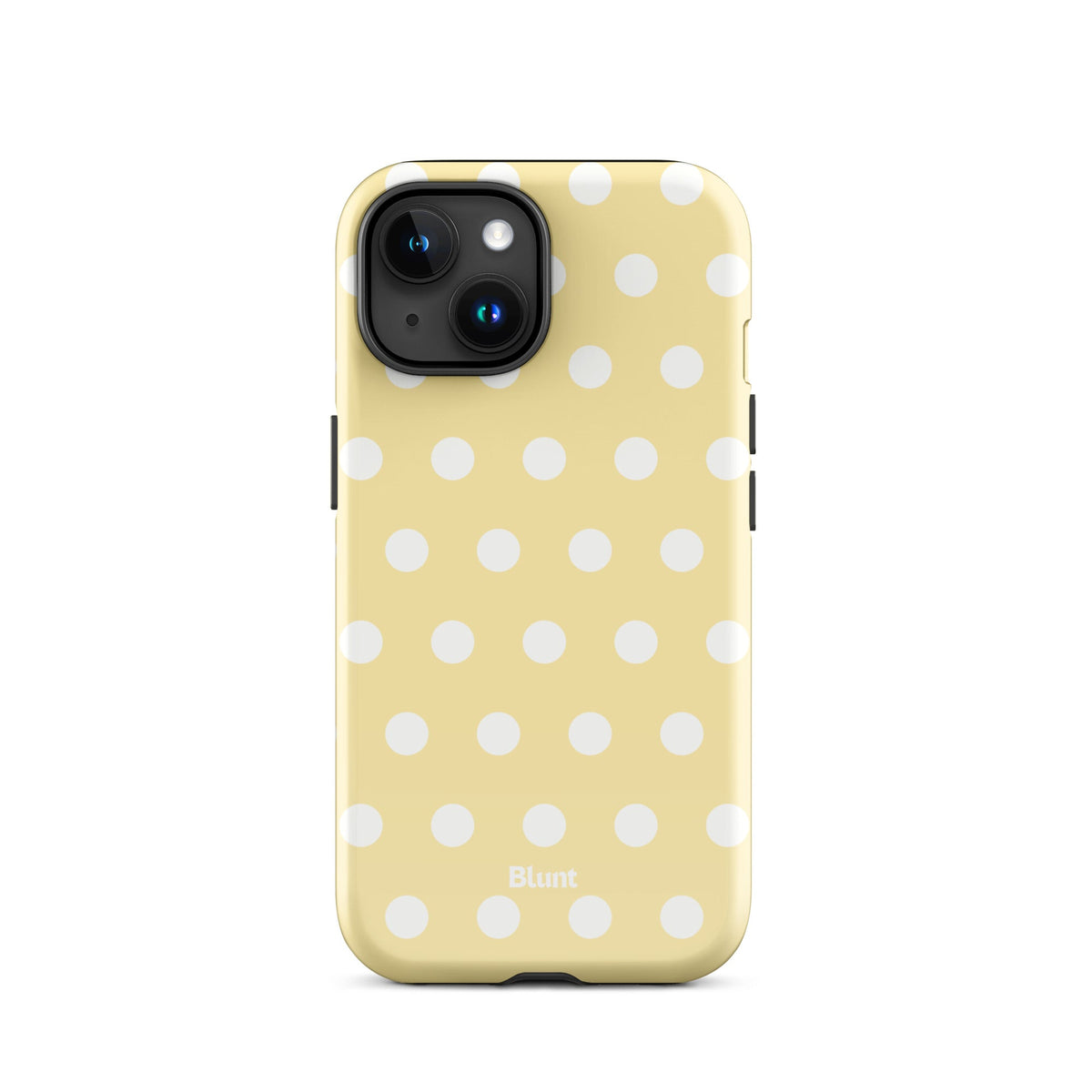 Butter Cream Polka iPhone Case
