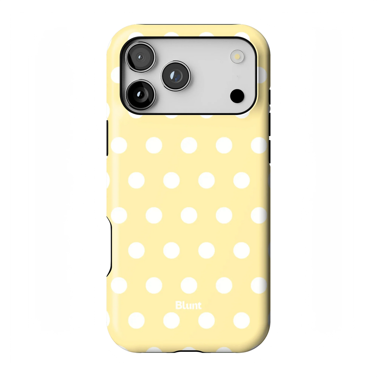 Butter Cream Polka iPhone Case