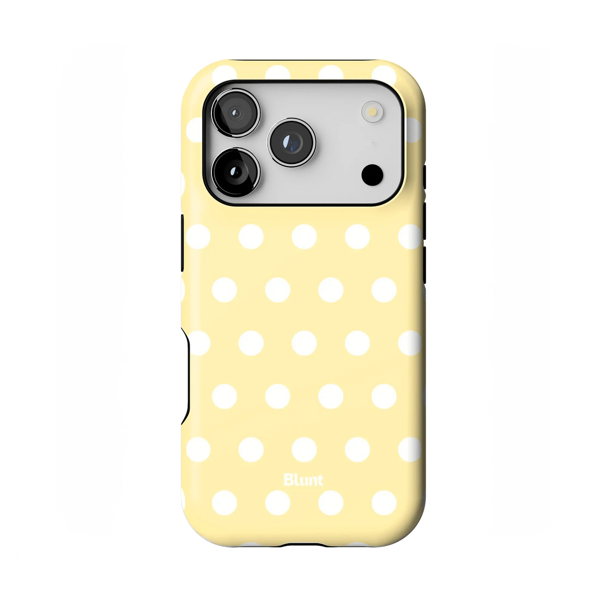 Butter Cream Polka iPhone Case
