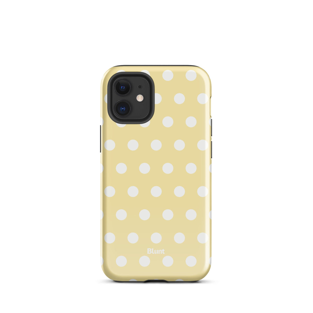 Butter Cream Polka iPhone Case