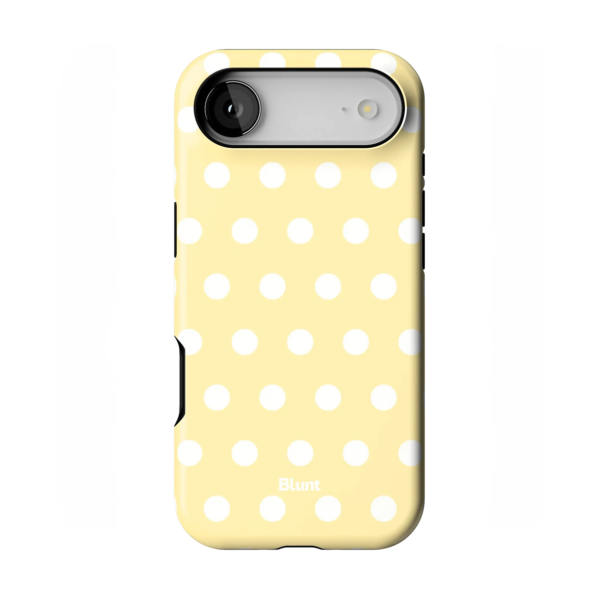 Butter Cream Polka iPhone Case