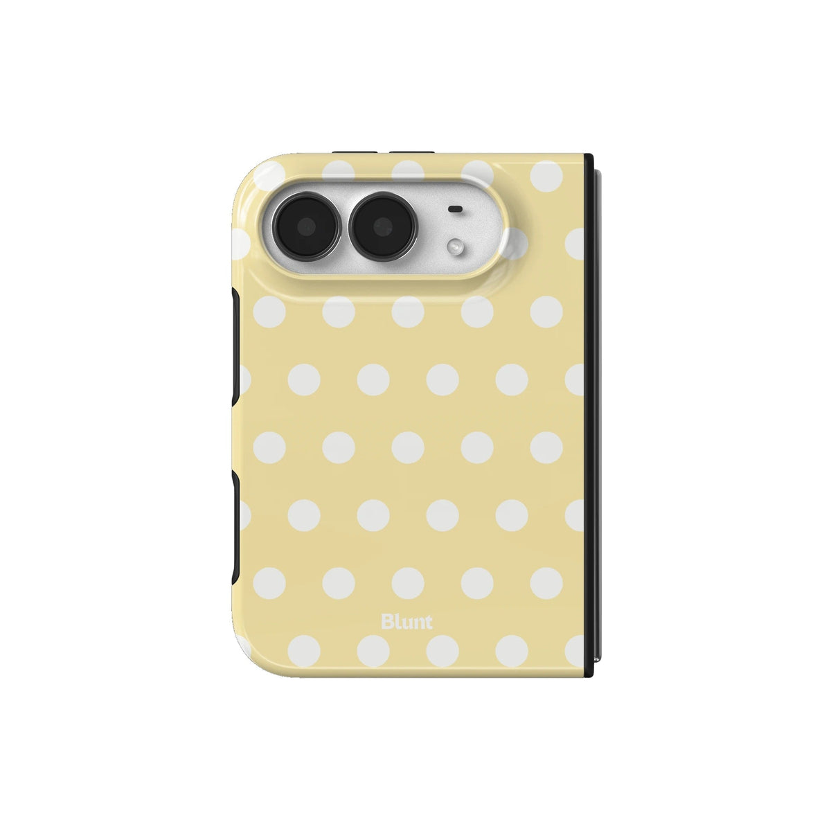 Butter Cream Polka iPhone Case