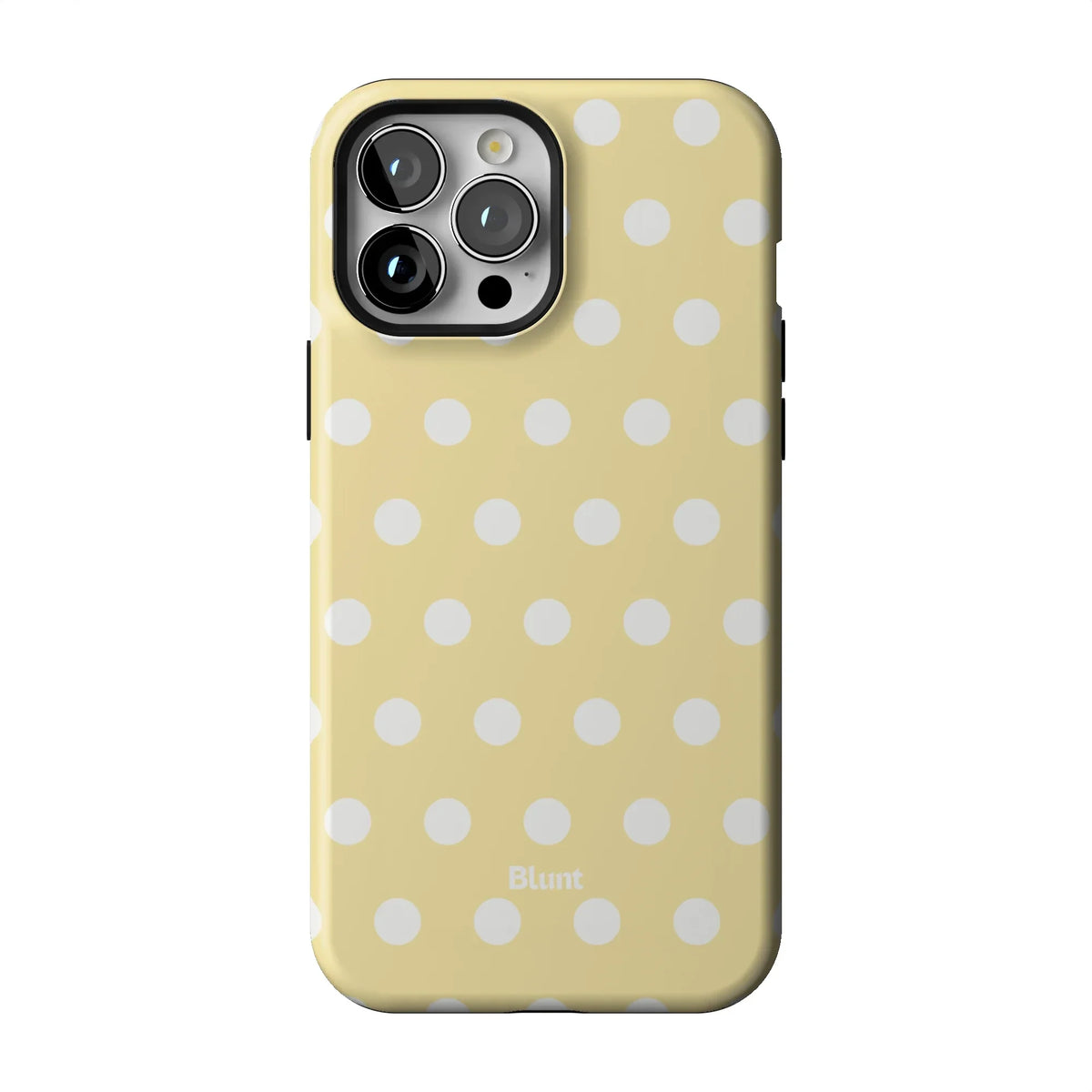 Butter Cream Polka iPhone Case