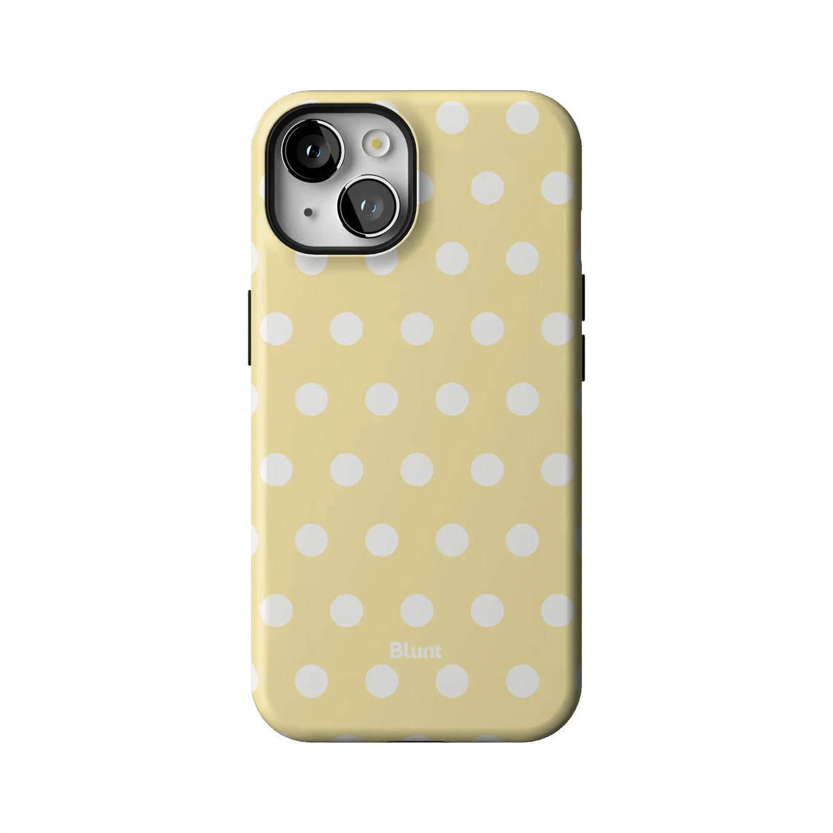 Butter Cream Polka iPhone Case
