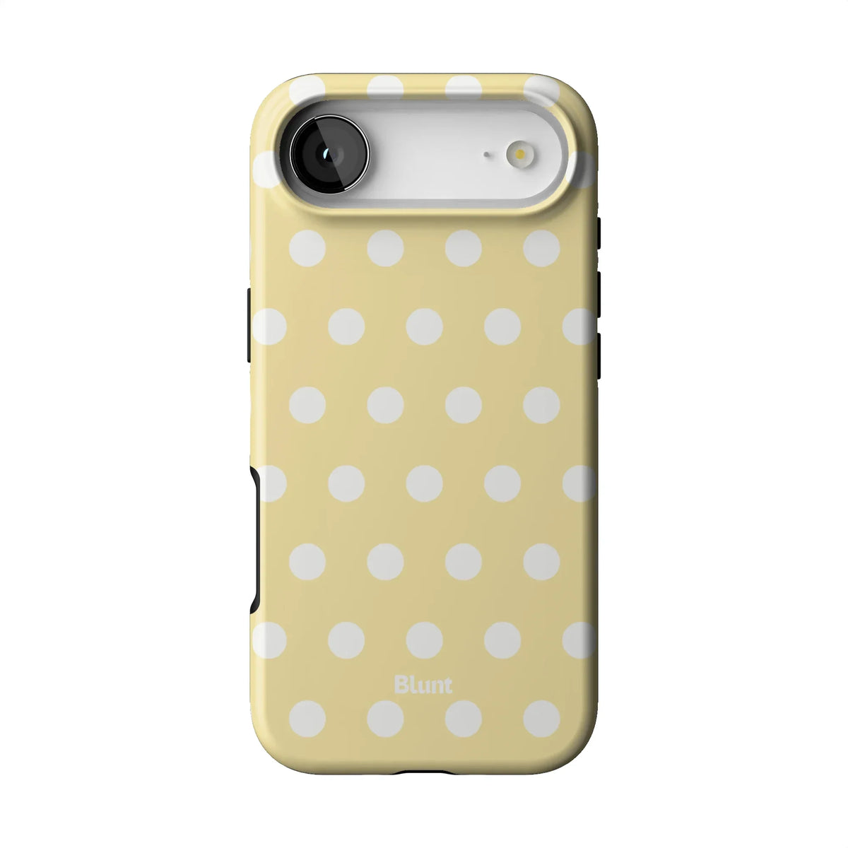 Butter Cream Polka iPhone Case