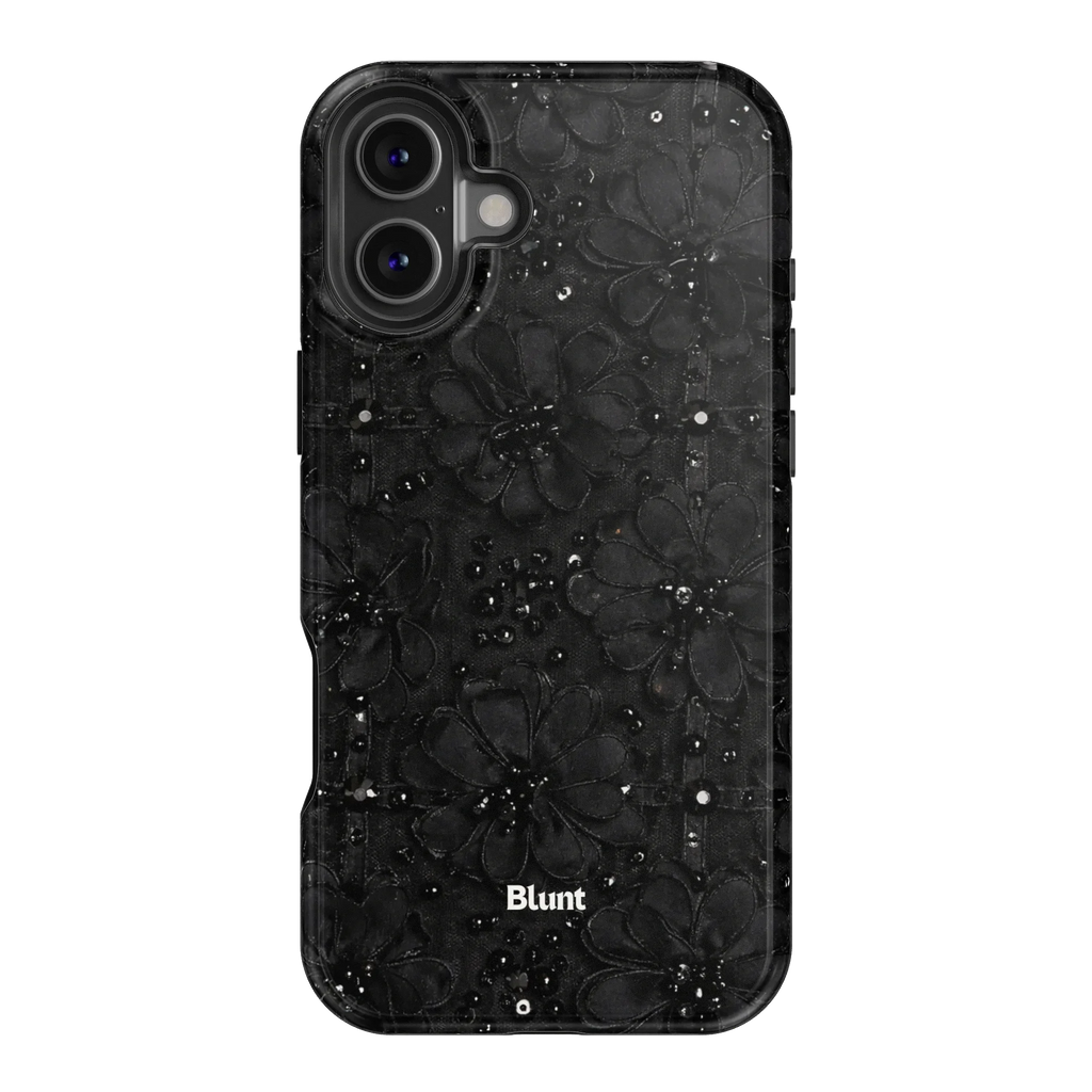 Noir Bloom iPhone Case