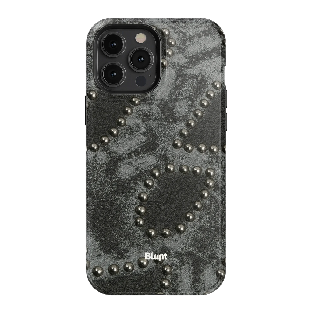 Studded Noir iPhone Case