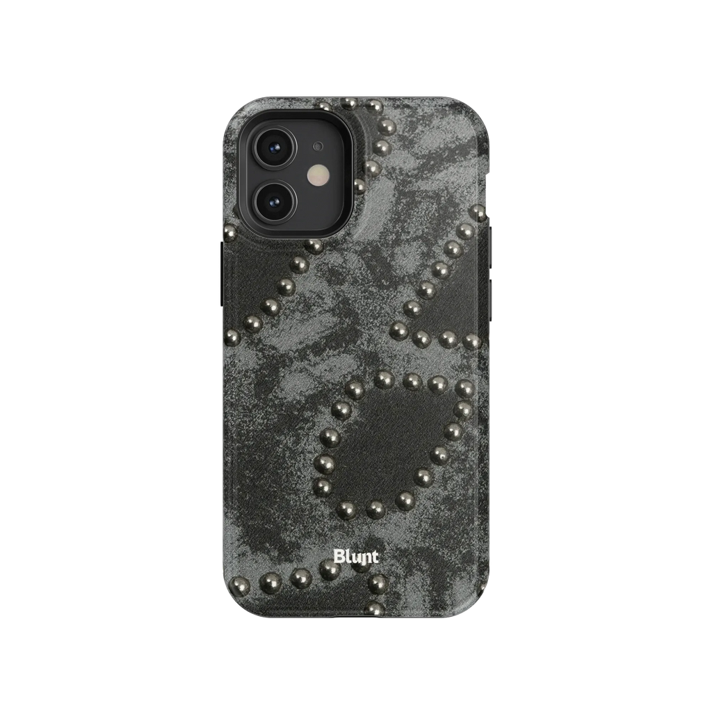 Studded Noir iPhone Case