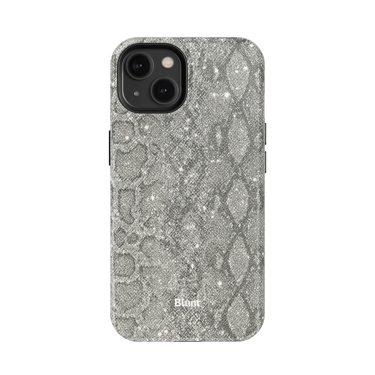 Silver Python iPhone Case