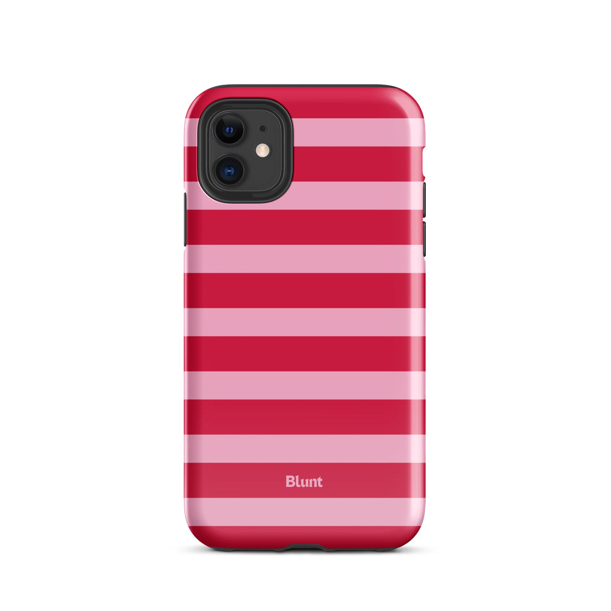 Cherry Stripe iPhone Case