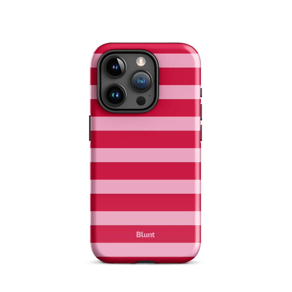 Cherry Stripe iPhone Case