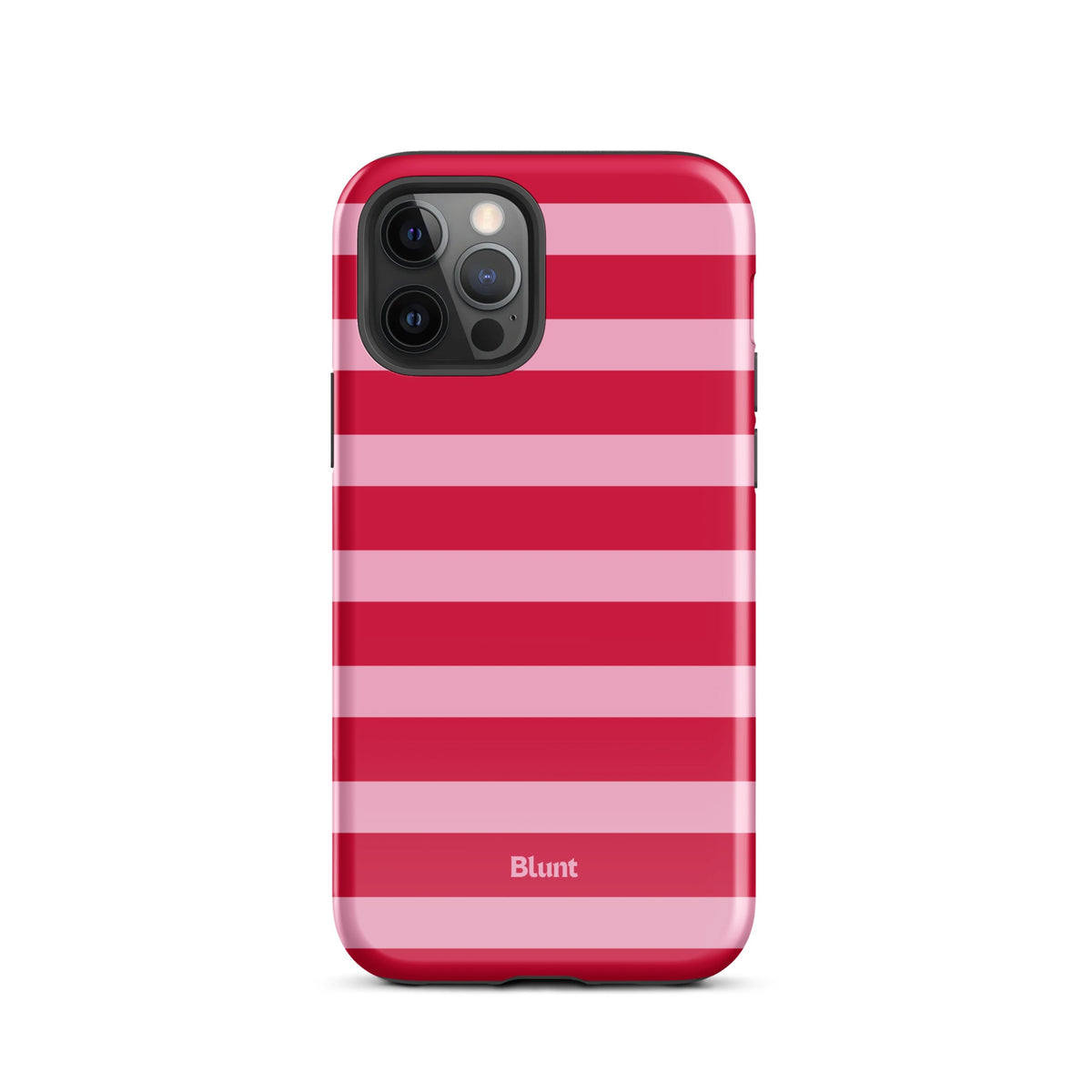 Cherry Stripe iPhone Case