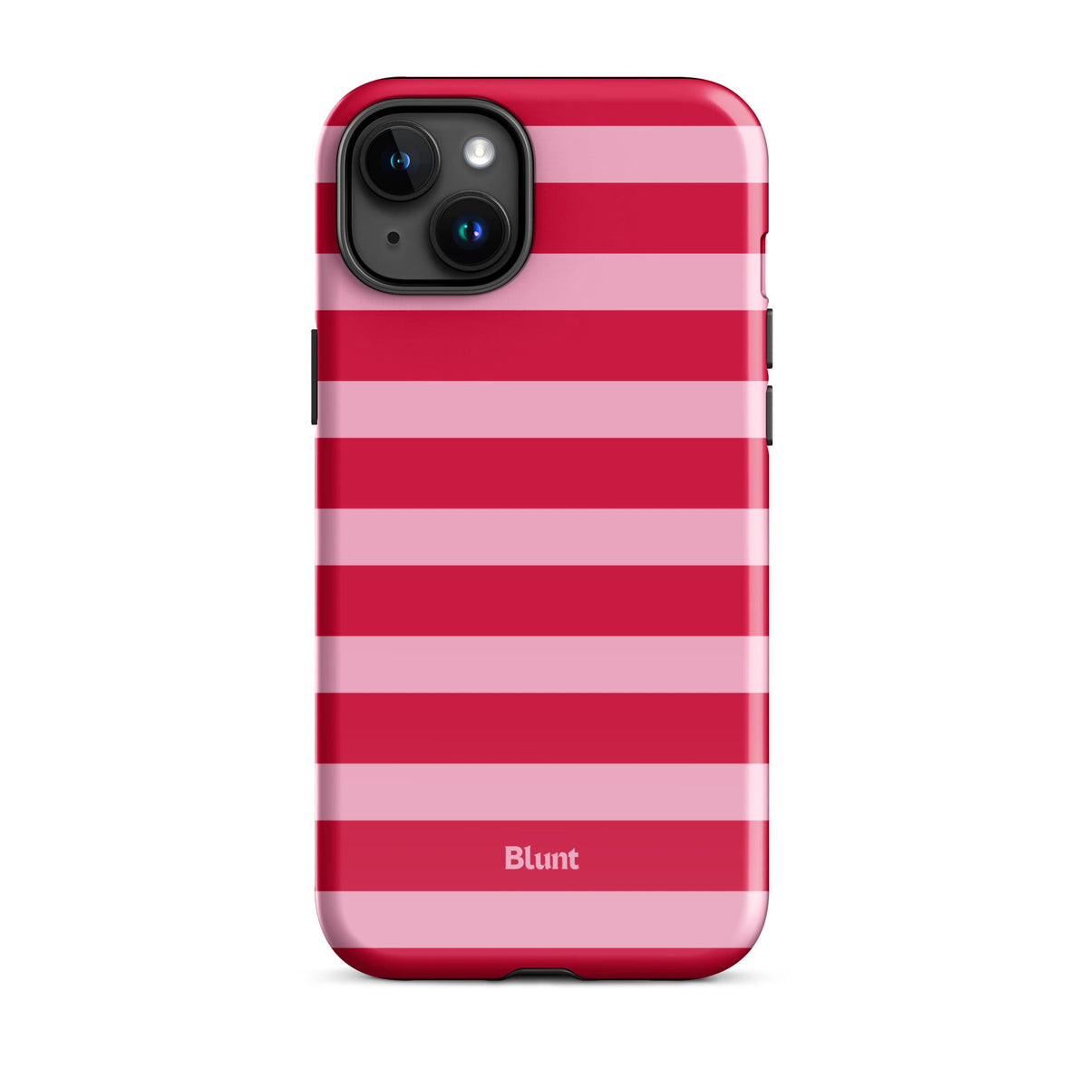 Cherry Stripe iPhone Case
