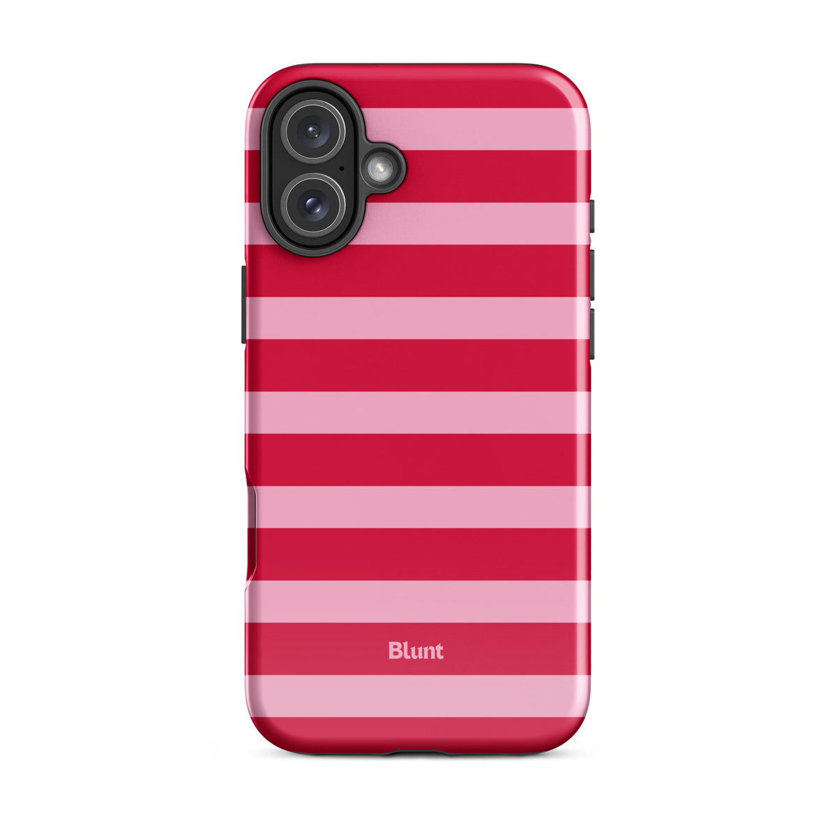 Cherry Stripe iPhone Case