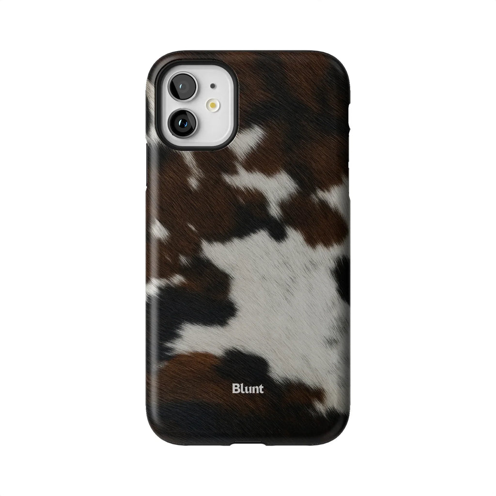 Chestnut Cowhide iPhone Case