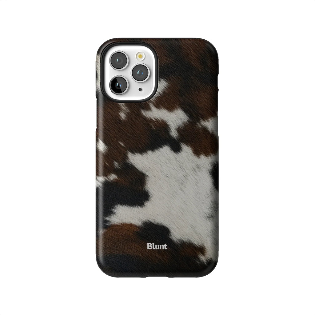 Chestnut Cowhide iPhone Case