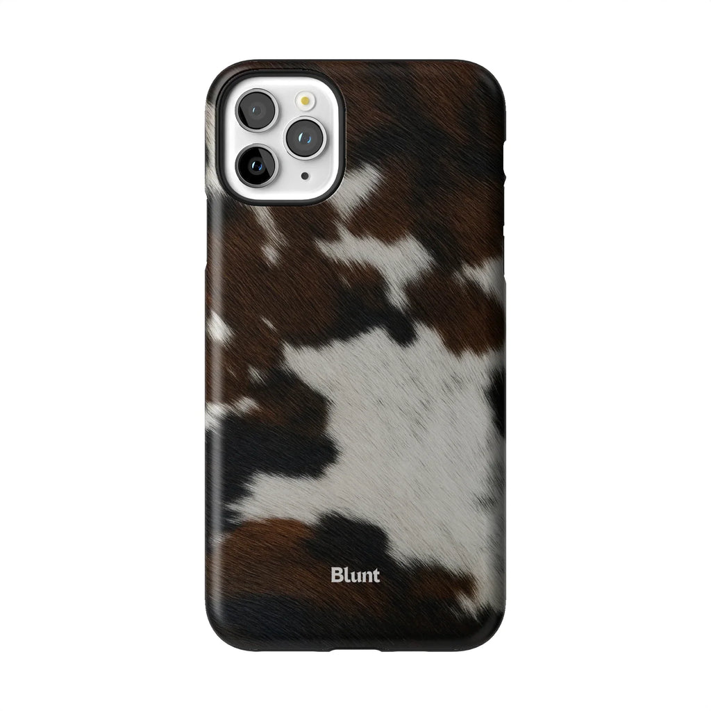 Chestnut Cowhide iPhone Case