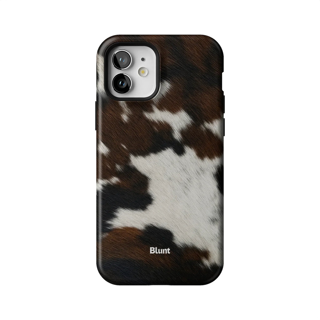 Chestnut Cowhide iPhone Case