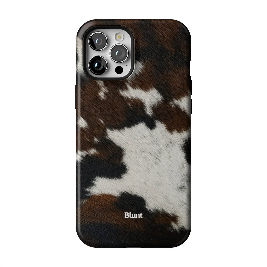 Chestnut Cowhide iPhone Case