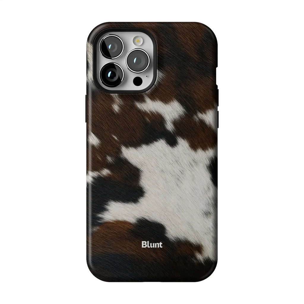Chestnut Cowhide iPhone Case