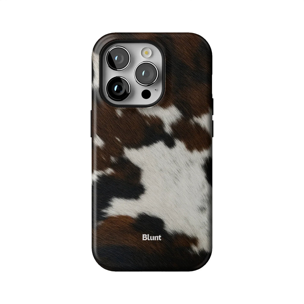Chestnut Cowhide iPhone Case