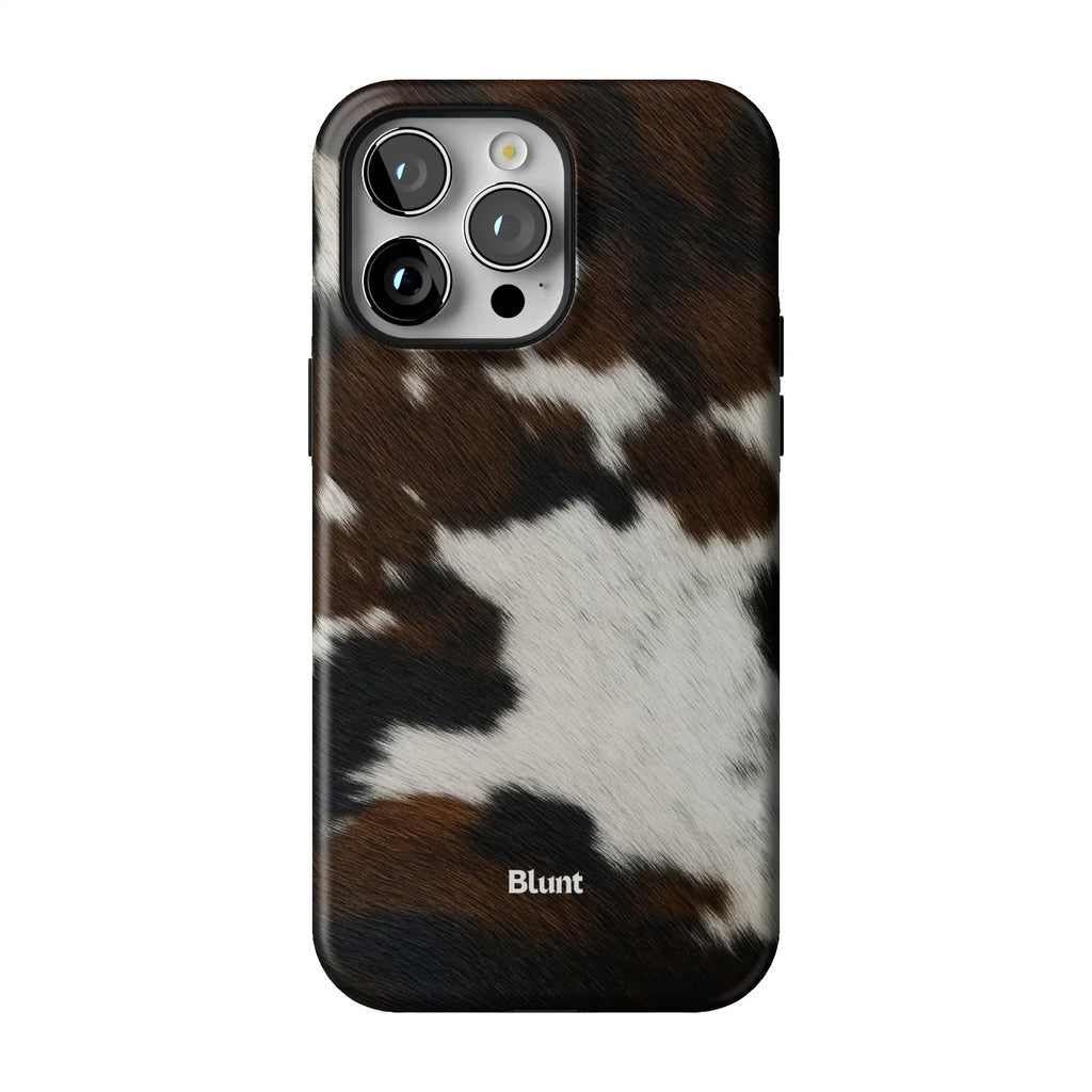Chestnut Cowhide iPhone Case